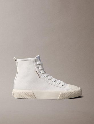 Calvin Klein CK Luna - High-top canvas sneakers