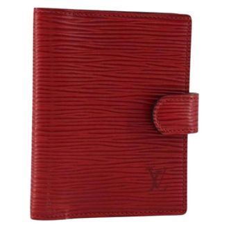 Louis Vuitton Pre-owned Wallets, female, Red, Size: ONE SIZE Pre-owned Day Planner Cover