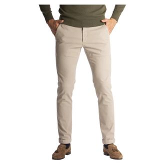 Zilton Stijlvolle Broek - Heren - Slim Fit Broeken - Beige - W33 L32 - Broeken