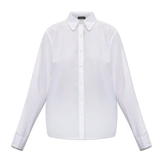 Fabiana Filippi Dames, Blouses & Shirts, Wit, Maat: S Katoen