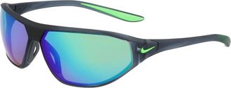 Nike Zwarte Injected Zonnebril Filter 2 - unisex - Zonnebrillen - Zwart - ONE Size - Accessoires