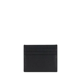 Prada Saffiano Leather Card Case - Black