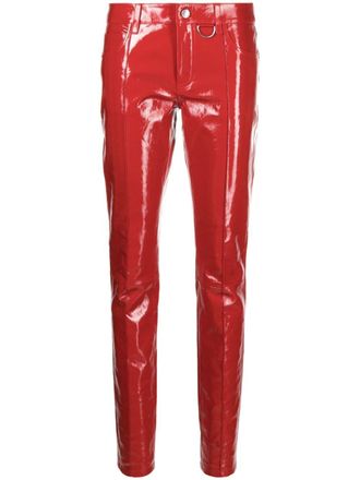 Zadig&Voltaire Pantaloni skinny Peko - Rosso