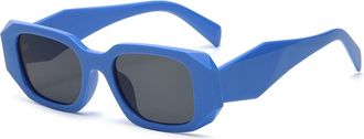 Generic Womens Outdoor Commuter Sunglasses Mens Driving Sports Sun Glasses(Blue)