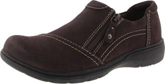 Clarks Womens Carleigh Ray Shoes, Color Dark Brown Ii, Size: 6.5 UK