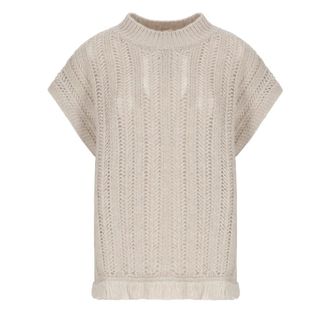 KANGRA Mujer, Jerseys, Beige, Talla: S