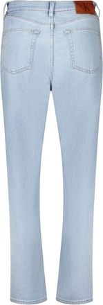 Calvin Klein High-Waisted Mom Jeans - Blue