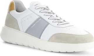 Ambitious 12863 Low Top Sneaker in Beige/white/sky Leather/suede at Nordstrom Rack, Size 10.5Us / 44Eu