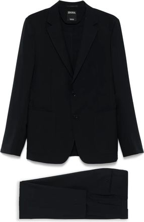 Ermenegildo Zegna Completo due pezzi in lana - Blu