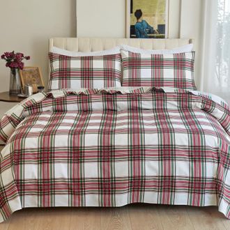 Elegant Comfort 4-Piece 100% Turkish Cotton Flannel Bed Sheet Set