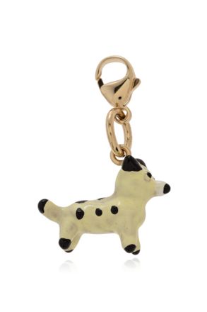 Marni Dog-shaped Pendant, Womens, Cream
