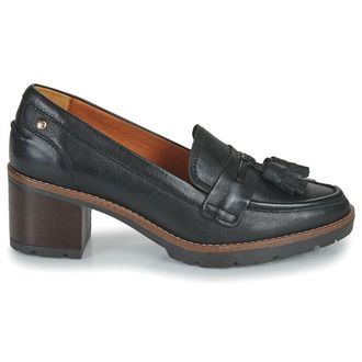 Pikolinos Llanes W7H-3719 Leather Womens Slip On Shoes - Black - Size:UK 6-6.5