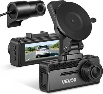 OEM C&aacute;mara De Salpicadero Para Coche Con Ventosa, Dashcam Frontal Y Trasera 4k+1080p, Con Tarjeta De 32 Gb, Gps Integrado, Sensor G, &Aacute;ngulo De Visi&oacute;n Fron
