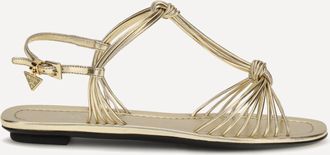 Prada Mordor&eacute; nappa Sandals Female 37.5