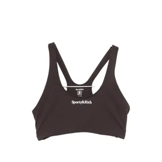Sporty & Rich Logo-print Bra