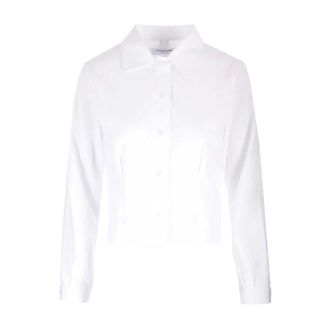 Thom Browne Dames, Blouses & Shirts, Wit, Maat: M