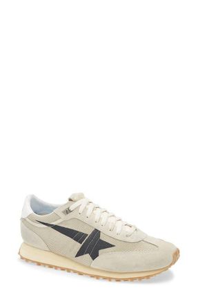 Golden Goose Running Marathon Sneaker in Beige/black at Nordstrom, Size 12Us