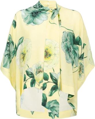 Pinko Stijlvolle Blouse voor Vrouwen - Dames - Blouses - Geel - S - Overhemden