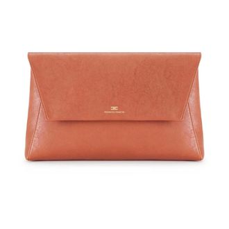 Elisabetta Franchi Dames, Tassen, Bruin, Maat: ONE Size Leer