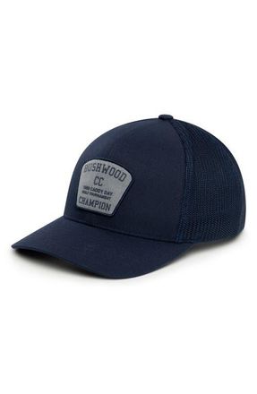 Travis Mathew Presidential Suite Trucker Hat in Mood Indigo at Nordstrom