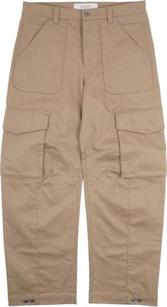 Golden Goose Leniin Cargo Broeken - Heren - Wijde Broeken - Beige - L - Katoen - Broeken