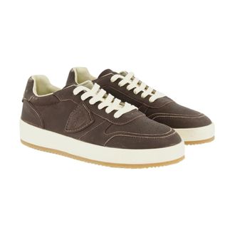 Philippe Model Sneakers, male, Brown, Size: 11 US Basket Nice Ww01 West