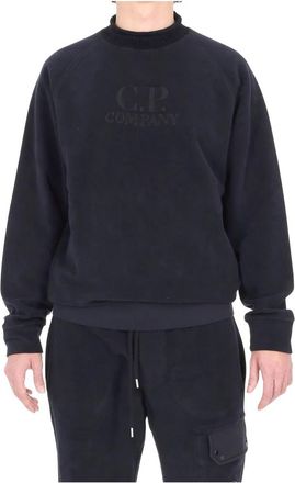 C.P. Company Felpa girocollo collo rollino - - Sweatshirts & Hoodies - Uomo - Blu - S