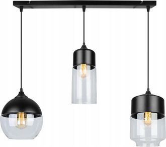 OEM L&aacute;mpara De Techo Colgante, Pantalla De Cristal