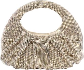 Twentyfourhaitch Joan Handtas - Dames - Handtassen - Geel - ONE Size - Polyester - Tassen