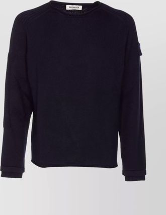 Premiata wool long-sleeve crewneck jumper
