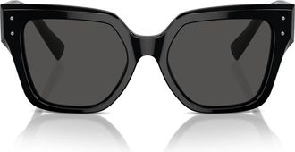 Dolce & Gabbana Sunglasses Dg4471 501/87 Black/Dark Gray Women