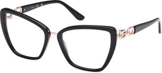Guess Stijlvolle Brillen - Dames - Brillen - Zwart - 55 MM - Accessoires