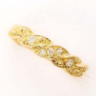 C&A Yellow Gold Yellow Gold (18K) Band Ring (Pre-Owned)