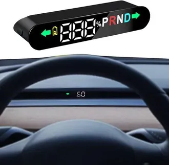 OEM Pantalla De Visualizaci&oacute;n Frontal (hud) Para Autom&oacute;vil, Indicador Digital Electr&oacute;nico De Velocidad, Compatible Con Tesla Model Y 2023-2024
