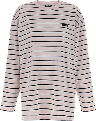 Rotate Pink Striped T-shirt