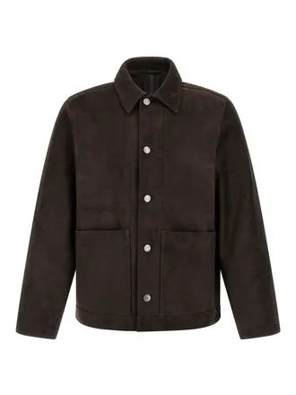 Giorgio Brato Fiore Suede Jacket