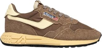 Autry Reelwind Sneakers - Heren - Sneakers - Beige - 41 EU - Katoen - Schoenen