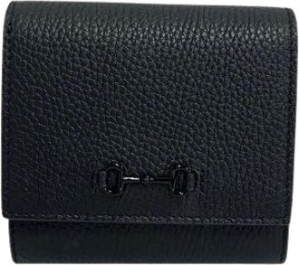 Gucci Pre-owned Wallets, female, Black, Size: ONE SIZE Pre-owned Leather wallets