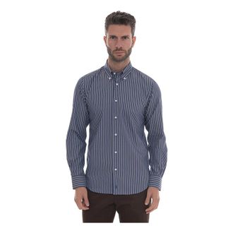 Carrel Overhemd - Heren - Casual Overhemden - Blauw - XL - Katoen - Overhemden