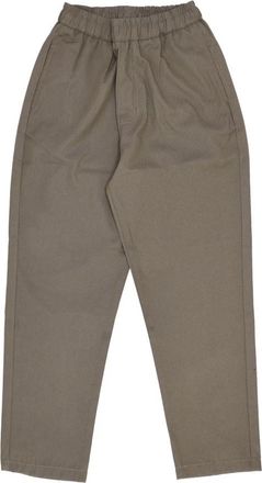 Usual Relaxte Katoenen Lange Broek - Heren - Wijde Broeken - Bruin - XL - Katoen - Broeken