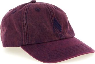 The Attico Womens Purple Cotton Cap (baseball Hat)