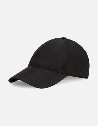 Dolce & Gabbana Mens Plaque Cap Black - Size: 57