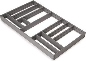 Emuca Emuca - Organizador Para Caj&oacute;n Alumount 900x500, Aluminio, Gris Antracita