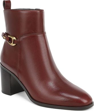 Franco Sarto Valya Bootie in Roux Leather at Nordstrom, Size 6.5