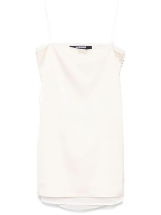 Jacquemus La Robe Elica mini dress - Neutrals