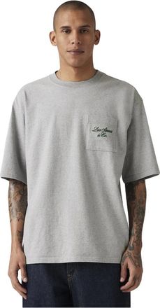Levi's T-shirt GR Pckt a maniche corte - - Tops - Uomo - Grigio - L