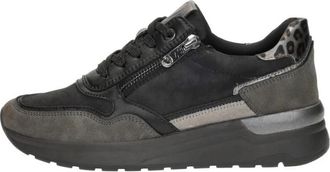 Marco Tozzi Sneakers Laag - Dames - Sneakers - Zwart - 42 EU - Schoenen