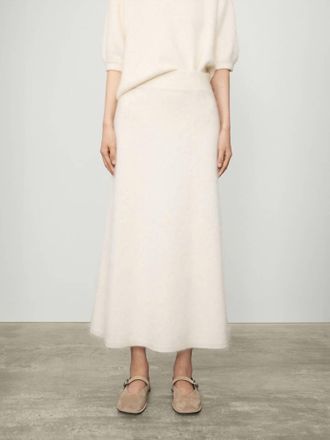 Lisa Yang Asta Maxi Skirt In Cream