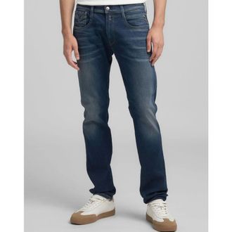 Replay Jeans, Heren, Blauw, W28, Katoen, Anbass Slim-fit Jeans