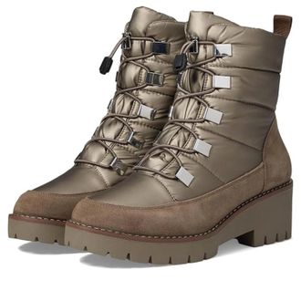 Blondo Womens Blondo Daylor Snow Boots Taupe Round Toe Waterproof Ankle HTAT512